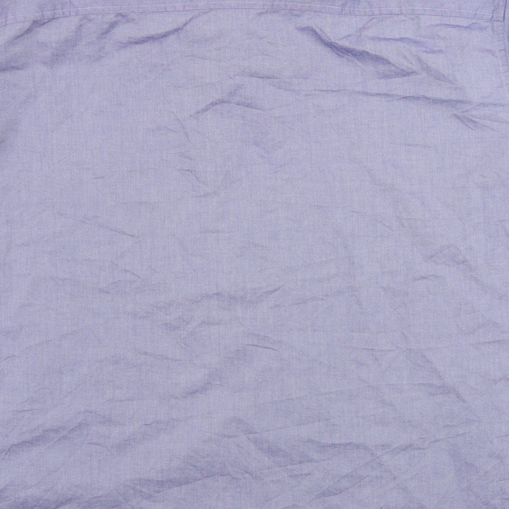F&F  Mens Blue    Button-Up Size 15.5