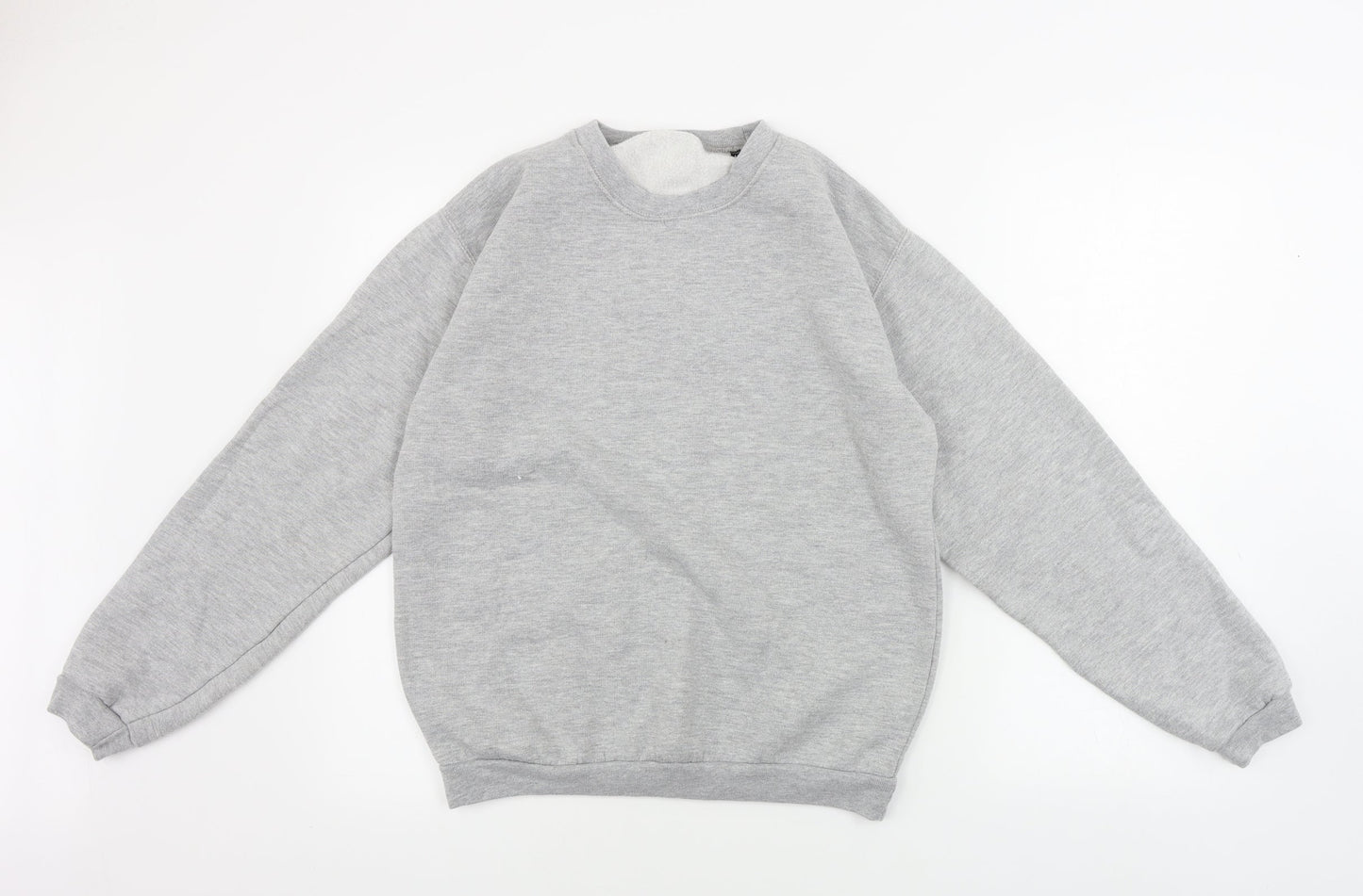 B&C collection  Mens Grey   Pullover Jumper Size M