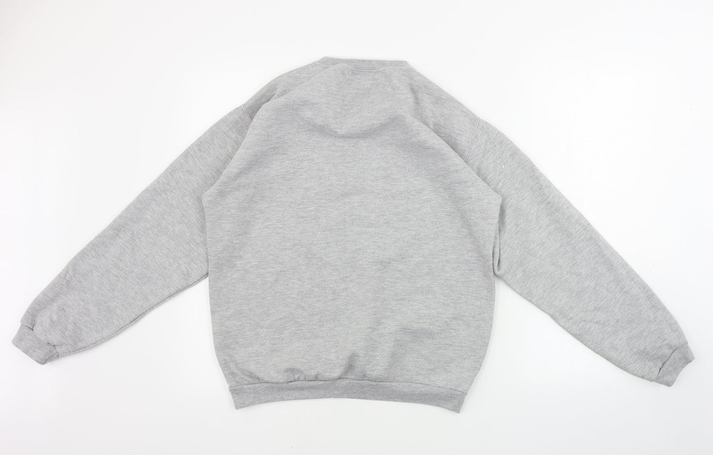 B&C collection  Mens Grey   Pullover Jumper Size M