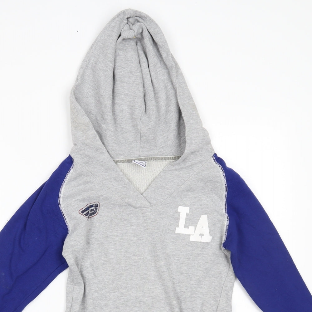 Golddigga Boys Grey   Pullover Hoodie Size 11-12 Years