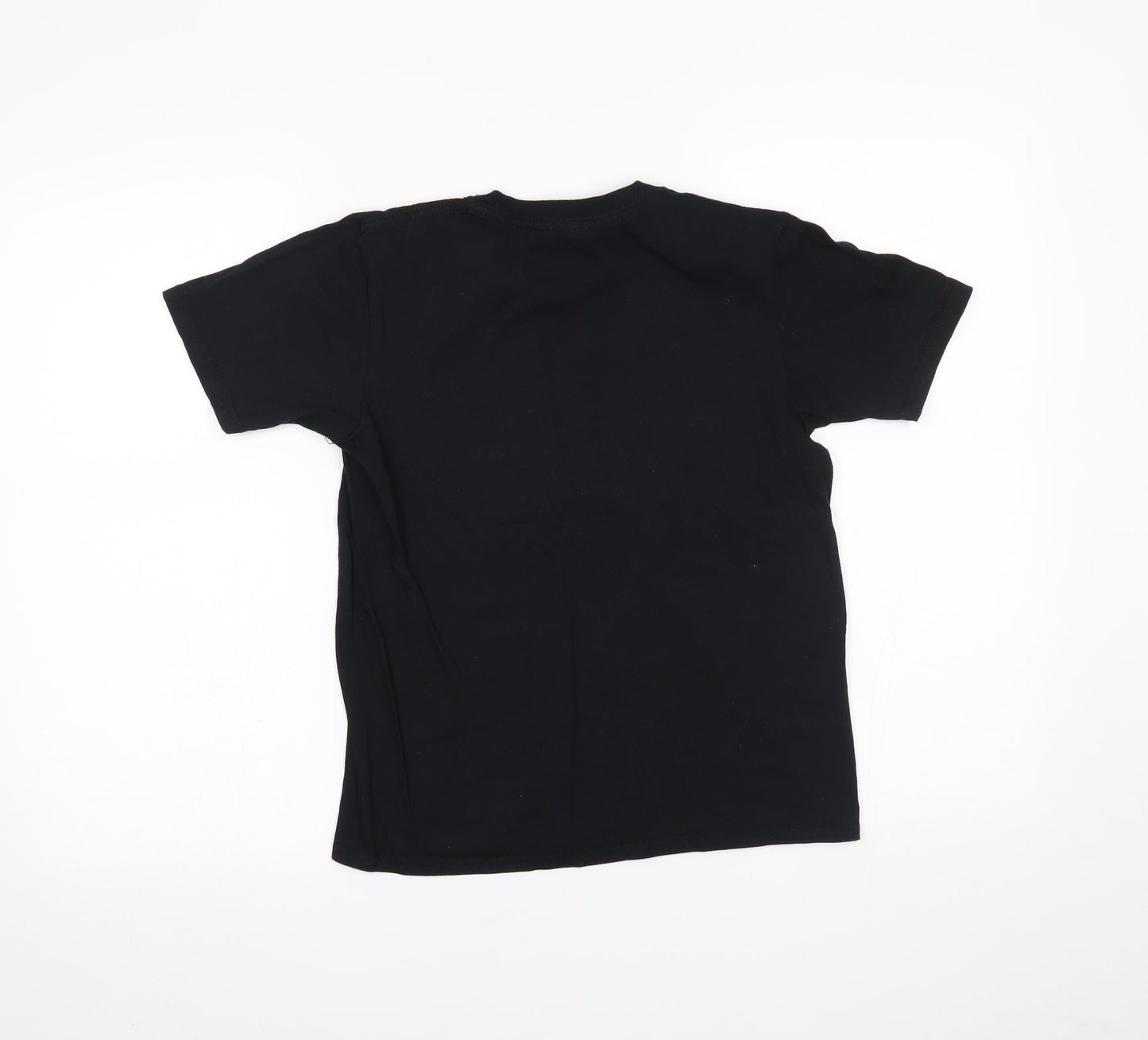 Gildan Boys Black   Basic T-Shirt Size L