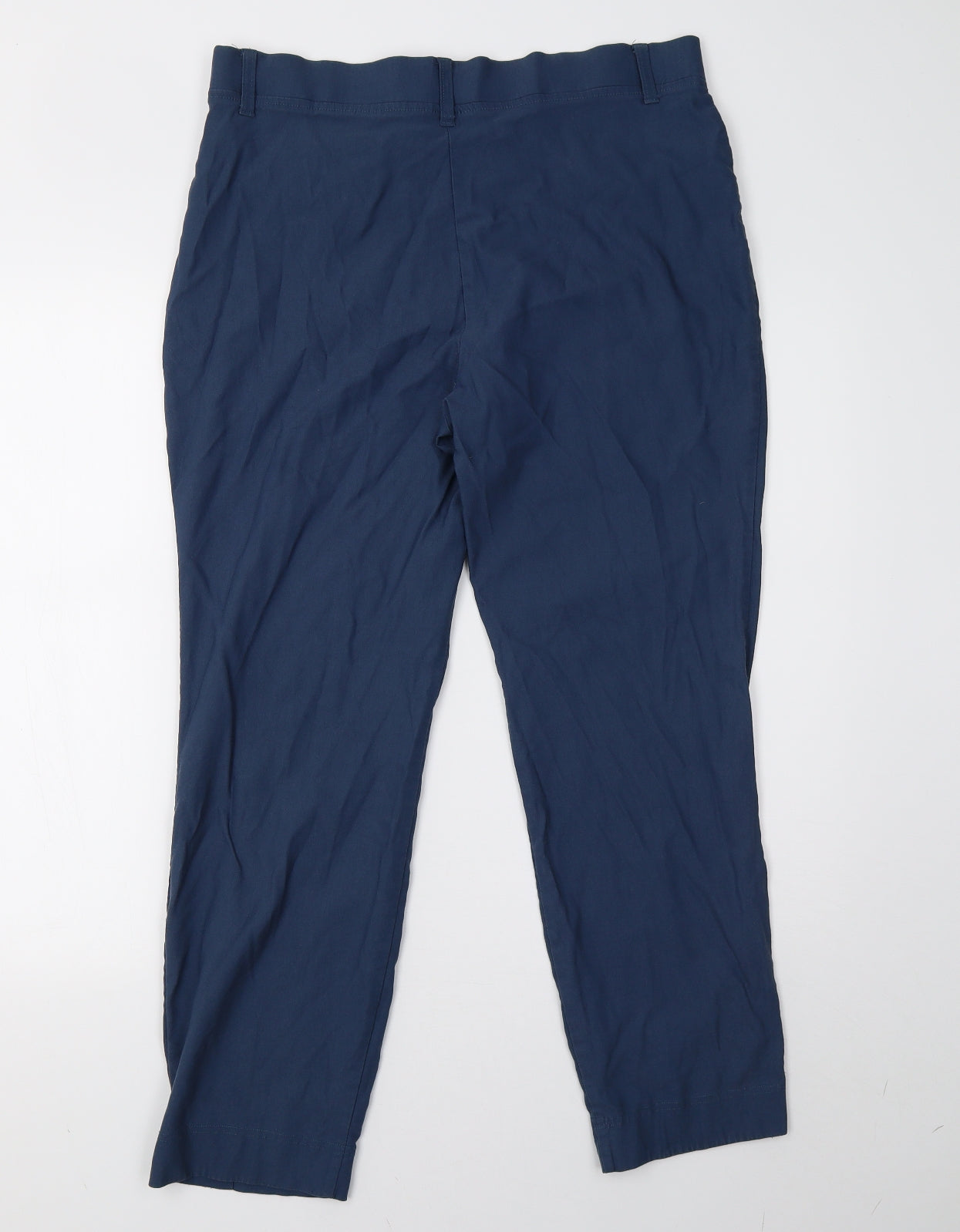 canda Womens Blue   Trousers  Size 14 L28 in