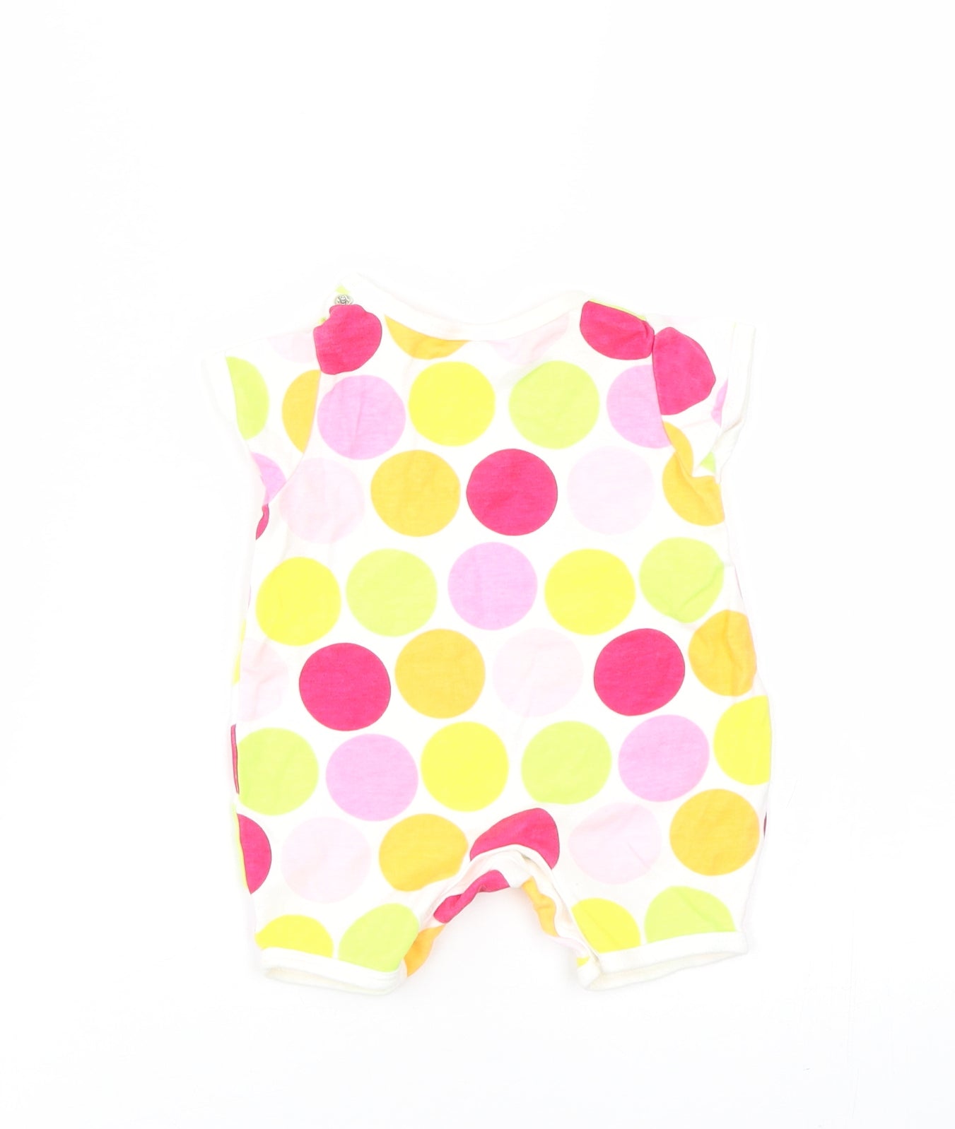 Miniclub Baby Multicoloured Polka Dot  Romper One-Piece Size 0-3 Months