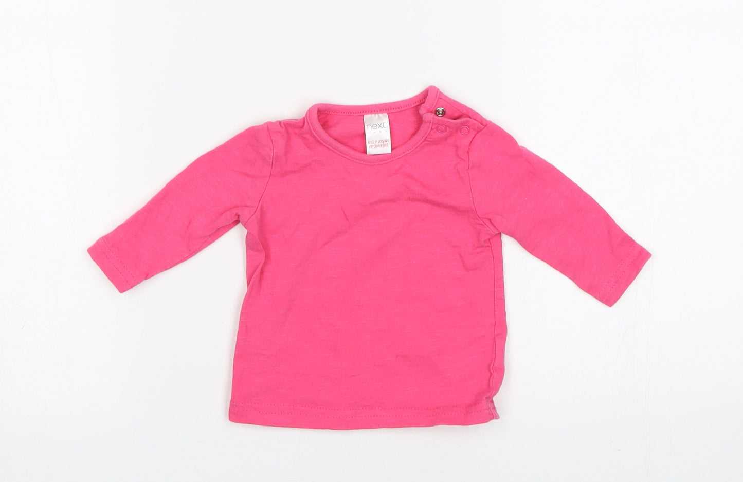 NEXT Baby Pink   Basic T-Shirt Size 0-3 Months