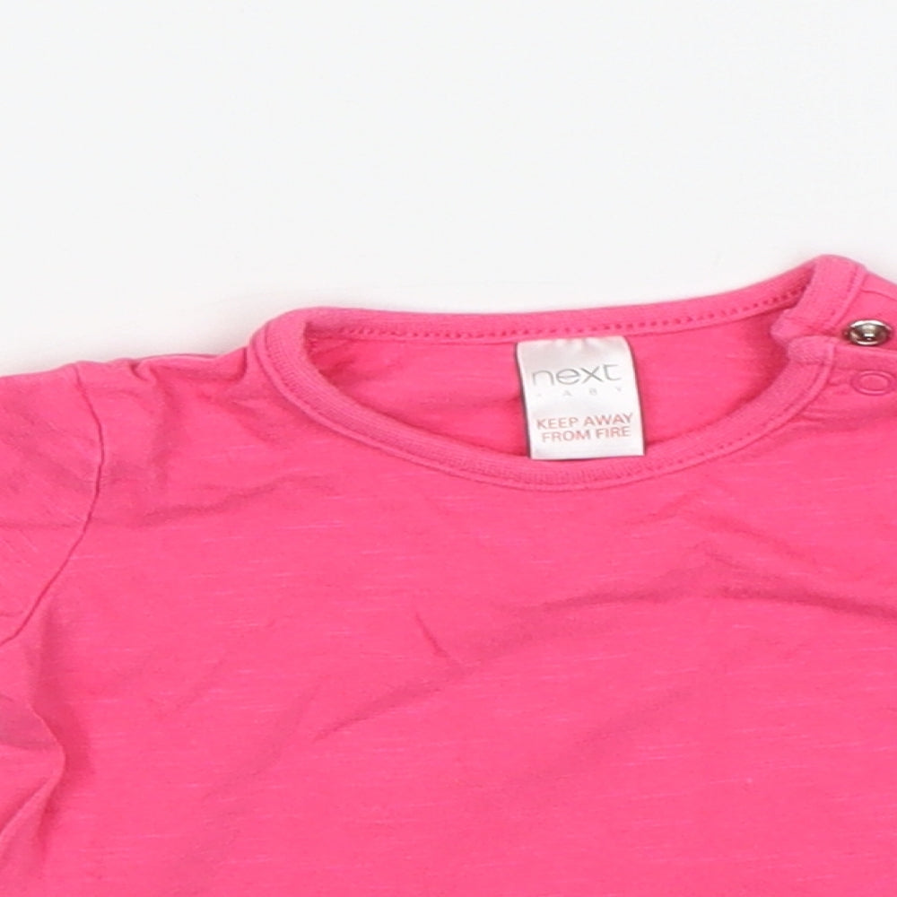 NEXT Baby Pink   Basic T-Shirt Size 0-3 Months