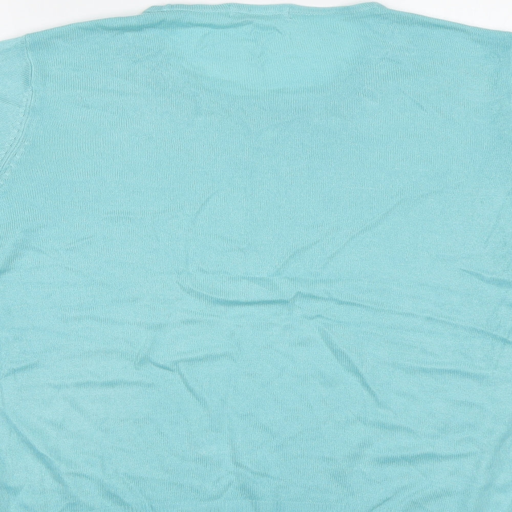 M&S Womens Green   Pullover Jumper Size 14