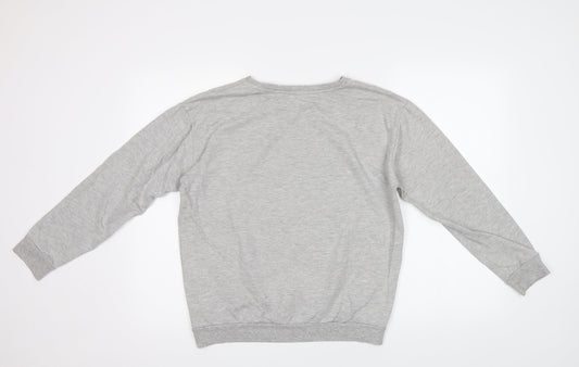 Lefties Womens Grey   Pullover Sweatshirt Size L  - NYC