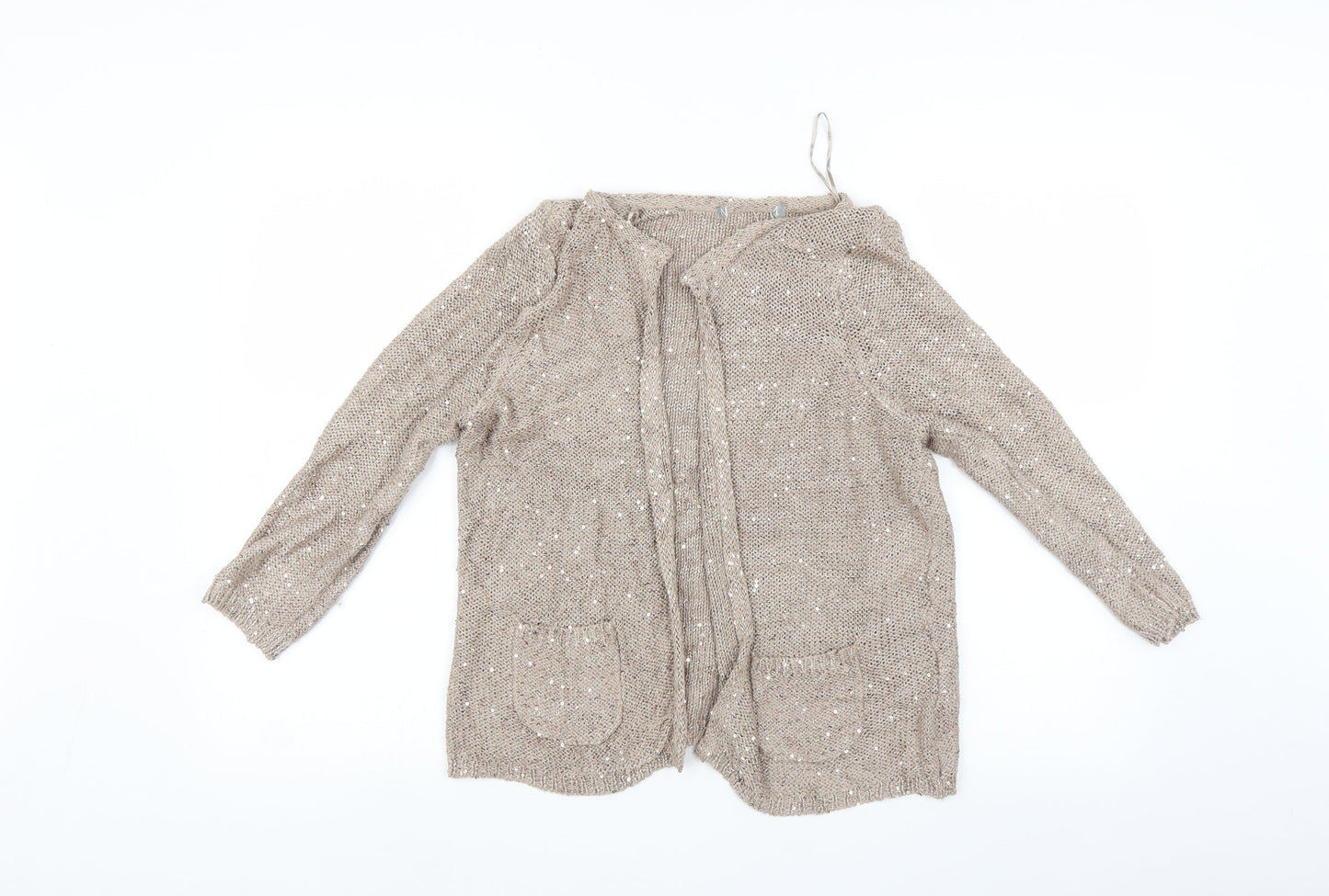 Marks and Spencer Womens Beige   Pullover Jumper Size 12
