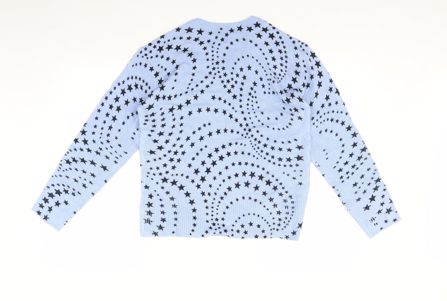 Marks and Spencer Womens Multicoloured   Pullover Jumper Size 12  - Star print