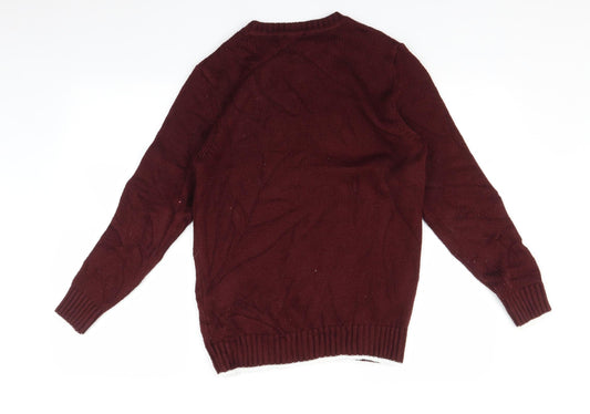 New Look Mens Multicoloured   Pullover Jumper Size S  - P