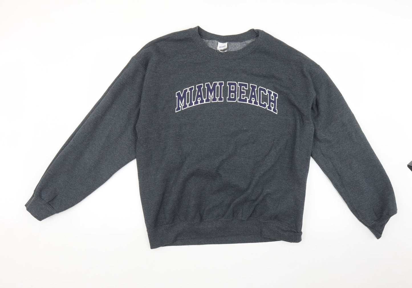 Gildan Womens Green   Pullover Jumper Size M  - Miami Beach