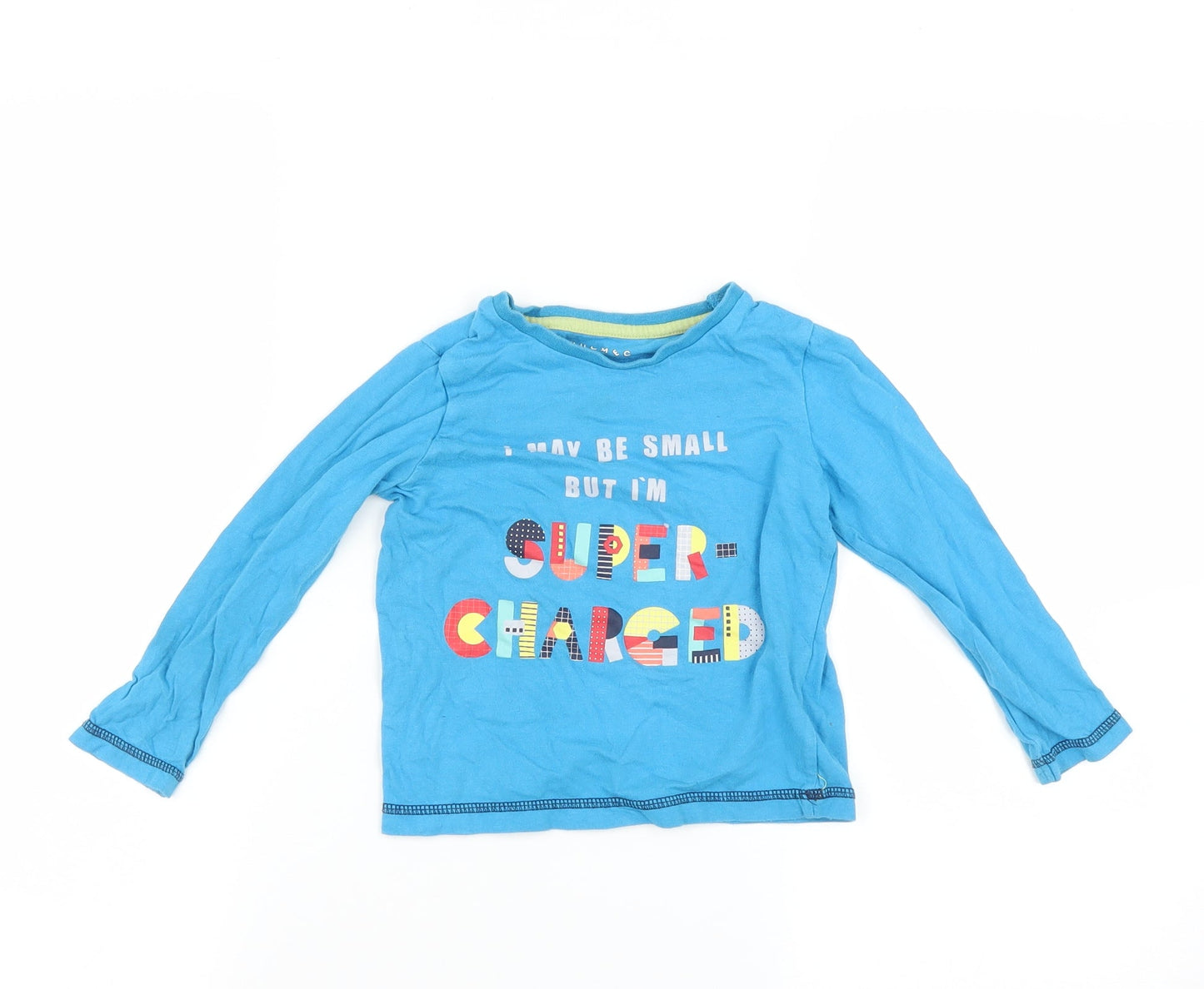 Nutmeg Baby Blue   Basic T-Shirt Size 18-24 Months