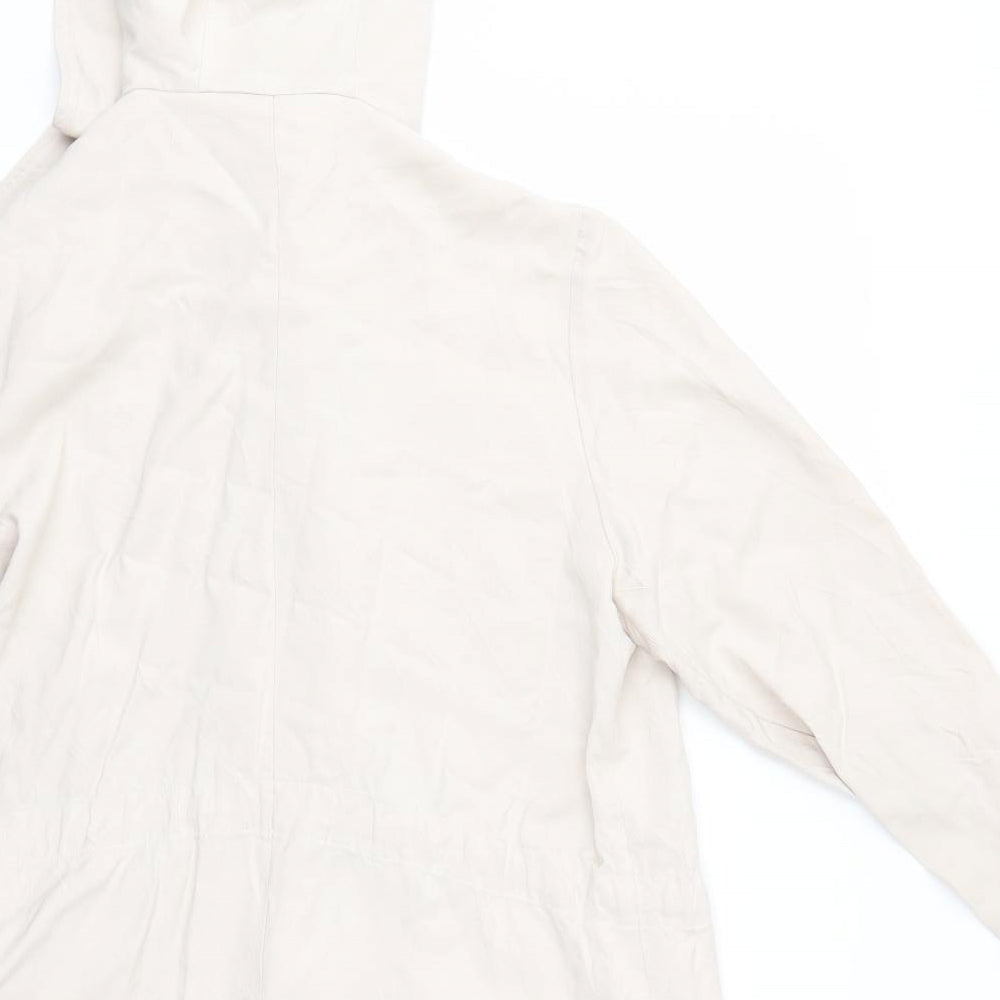 Preworn Womens Beige   Jacket Coat Size L