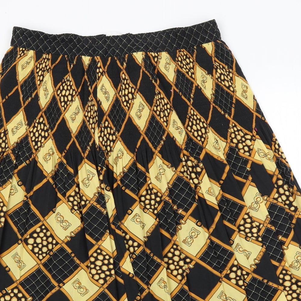 LUCIA Womens Multicoloured   A-Line Skirt Size 12