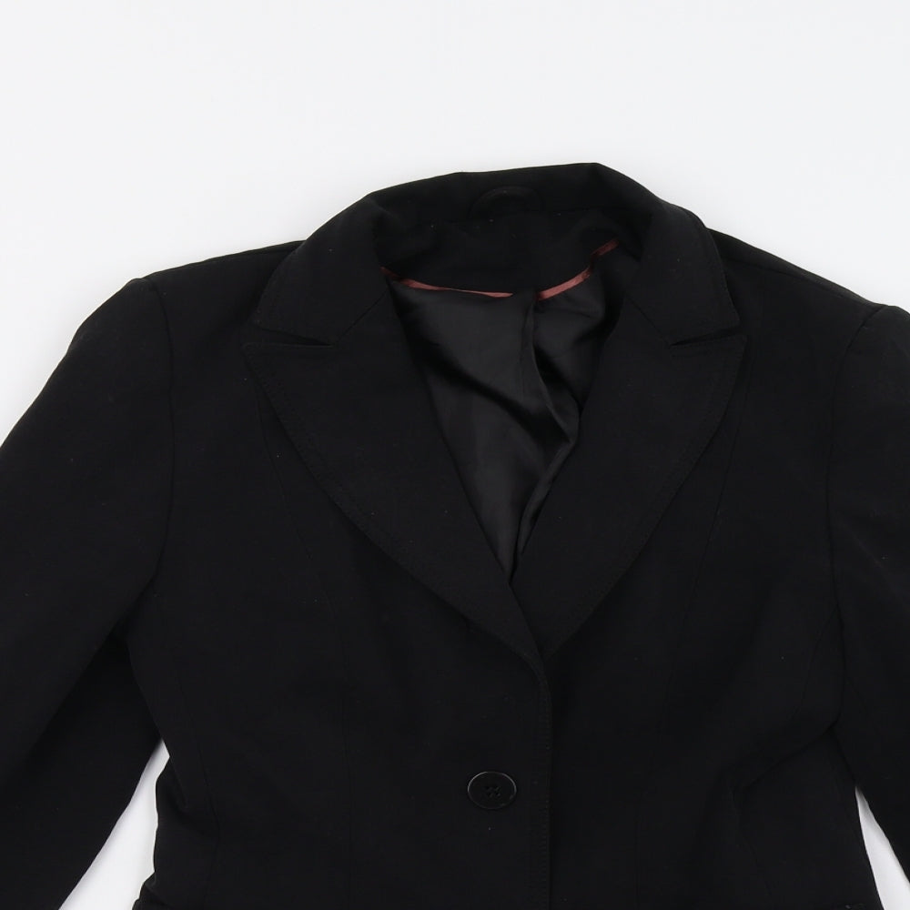 Bay Womens Black   Jacket Blazer Size 10