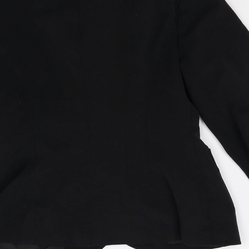 Bay Womens Black   Jacket Blazer Size 10