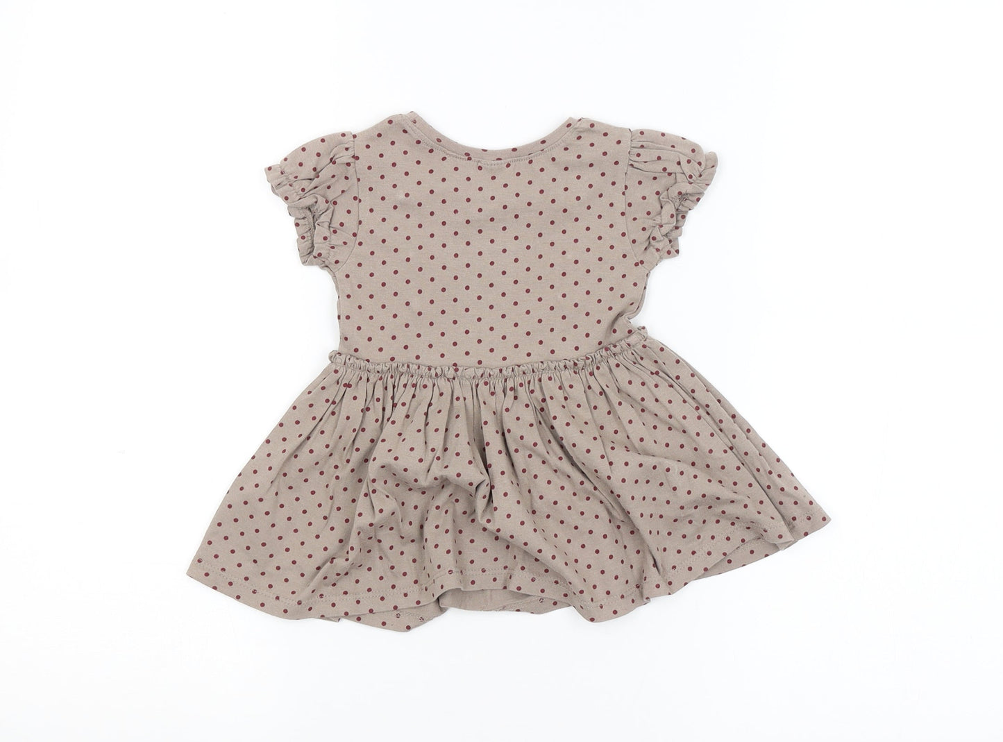 NEXT Girls Brown Spotted  A-Line