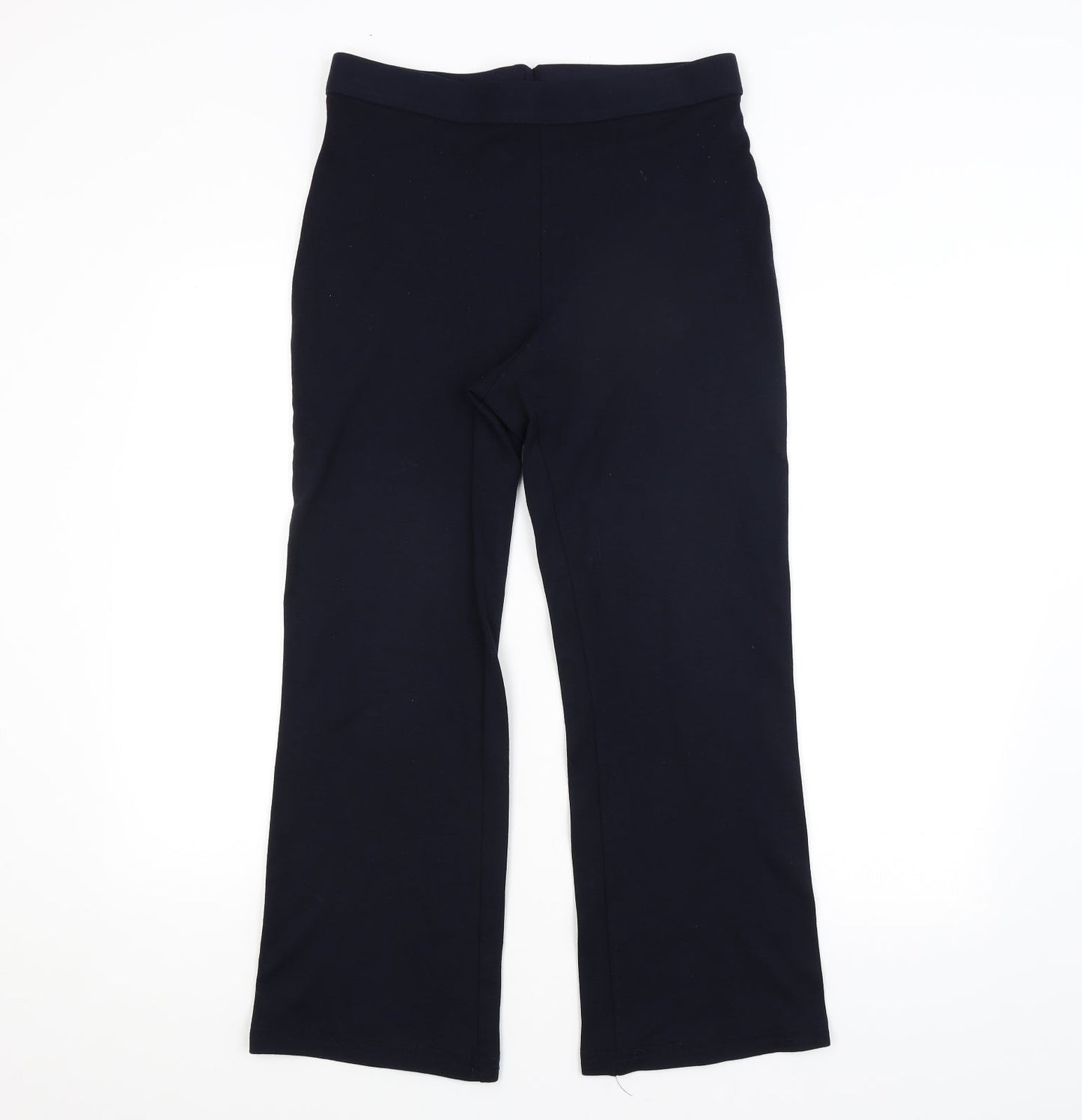 M&S Womens Blue   Trousers  Size 14 L20 in