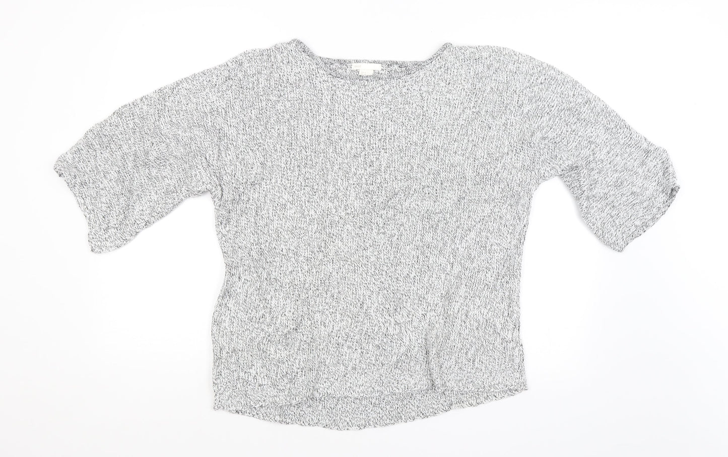 H&M Womens Grey   Pullover Jumper Size M