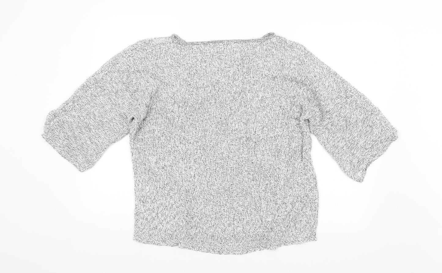 H&M Womens Grey   Pullover Jumper Size M