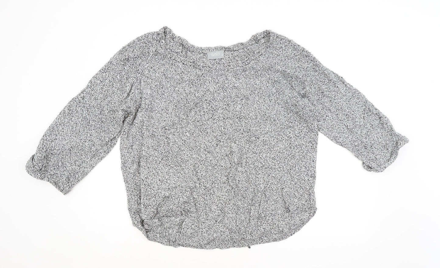 Wallis Womens Grey   Pullover Jumper Size M