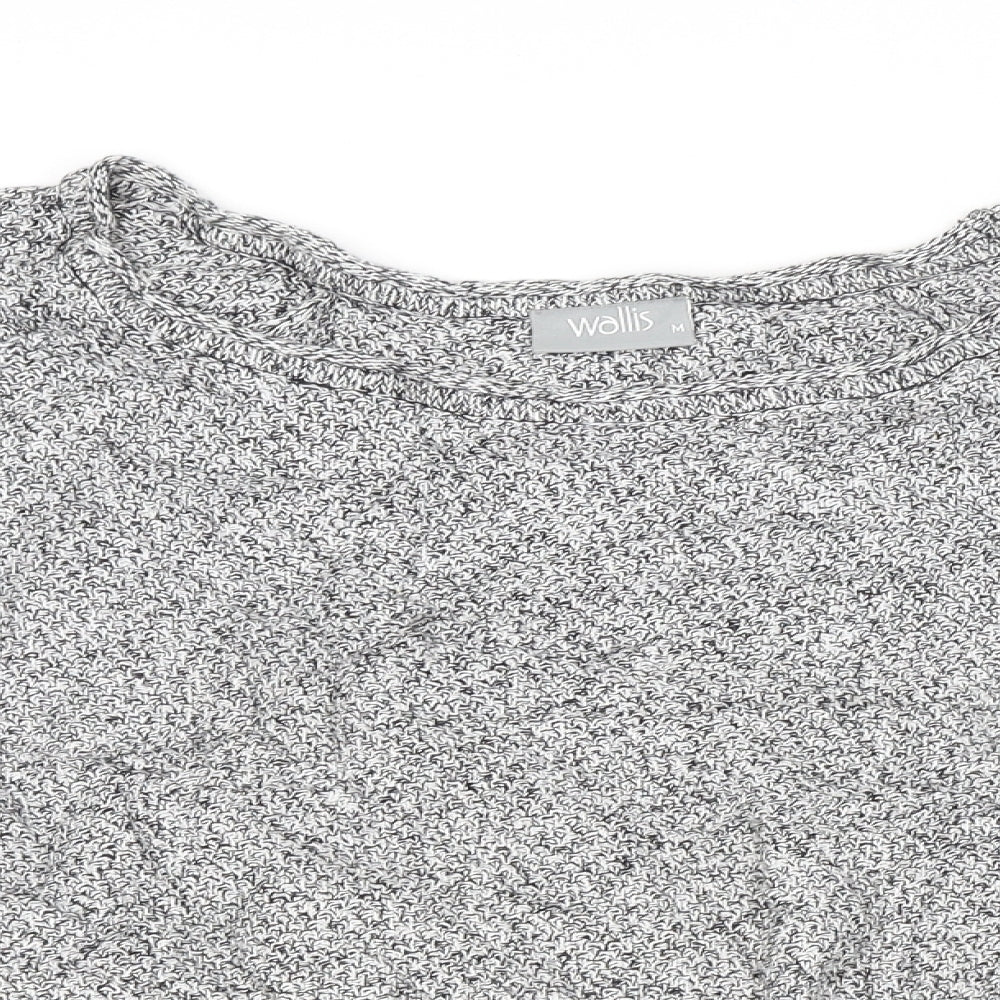 Wallis Womens Grey   Pullover Jumper Size M