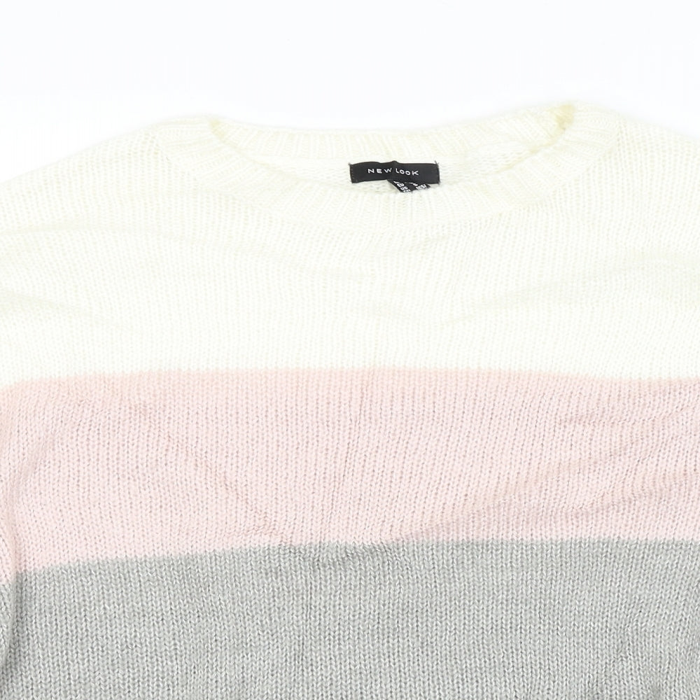 New Look Womens Multicoloured   Pullover Jumper Size S