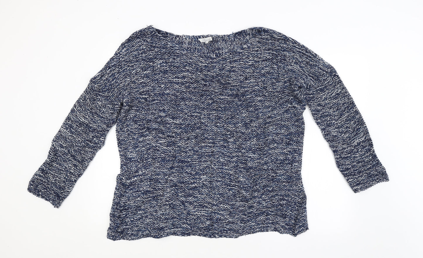 Peacocks Womens Blue   Pullover Jumper Size M