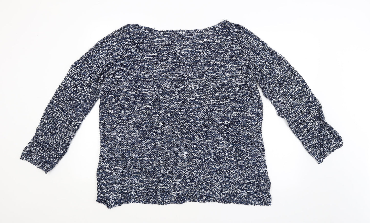 Peacocks Womens Blue   Pullover Jumper Size M