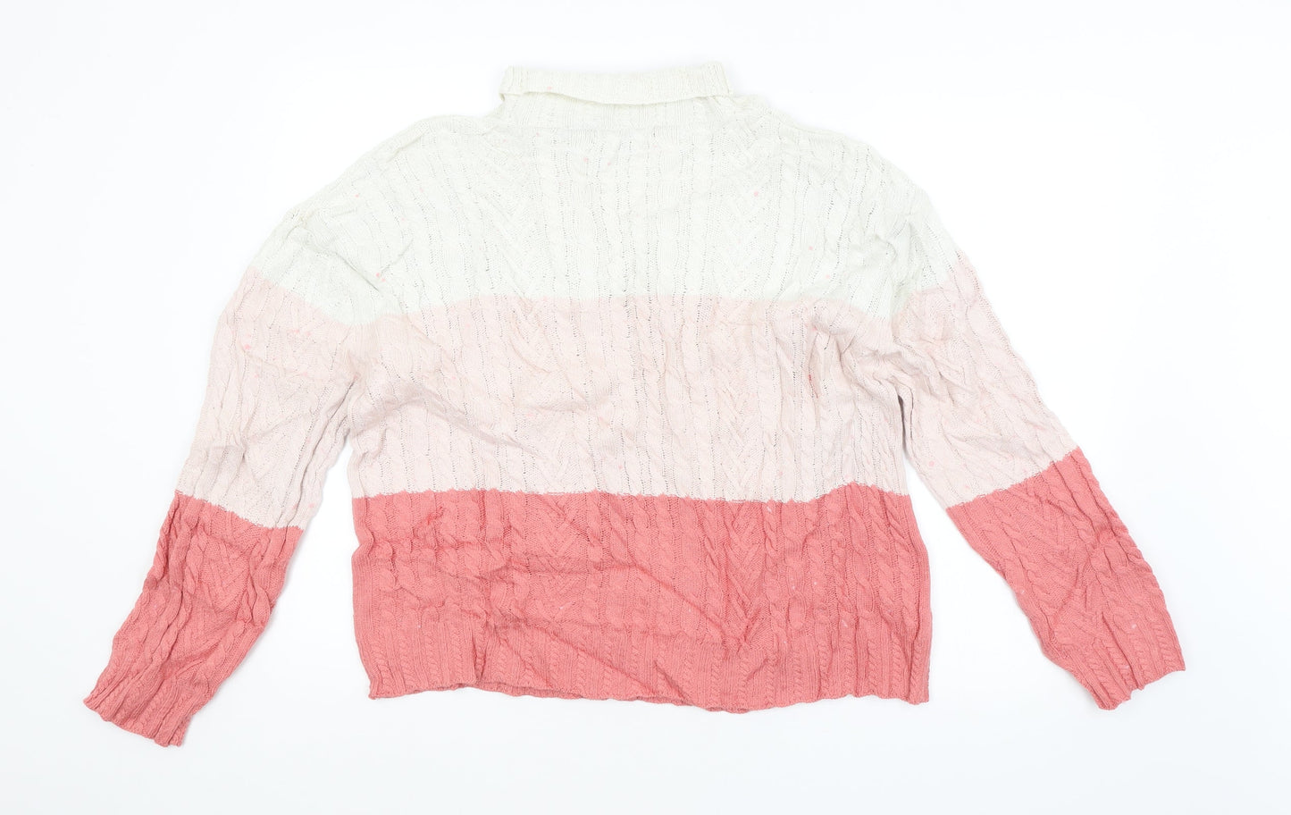 M&S Womens Multicoloured   Pullover Jumper Size M