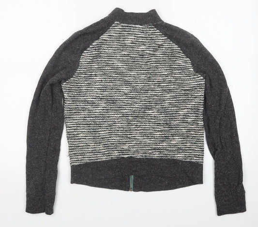 Lucky Brand Womens Grey   Full Zip Sweatshirt Size S