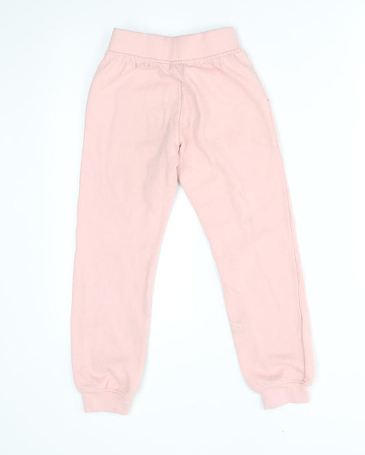 Reebok Girls Pink   Jogger Trousers Size 9-10 Years - matching set