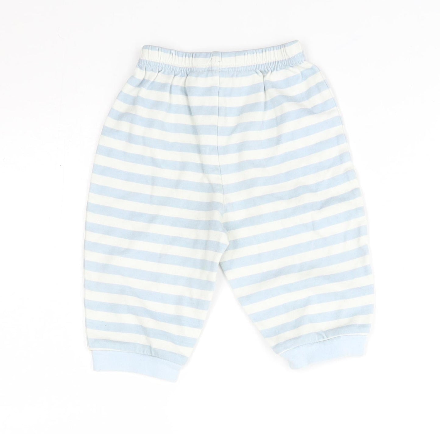 George Baby Blue Striped   Pyjama Pants Size 6-9 Months