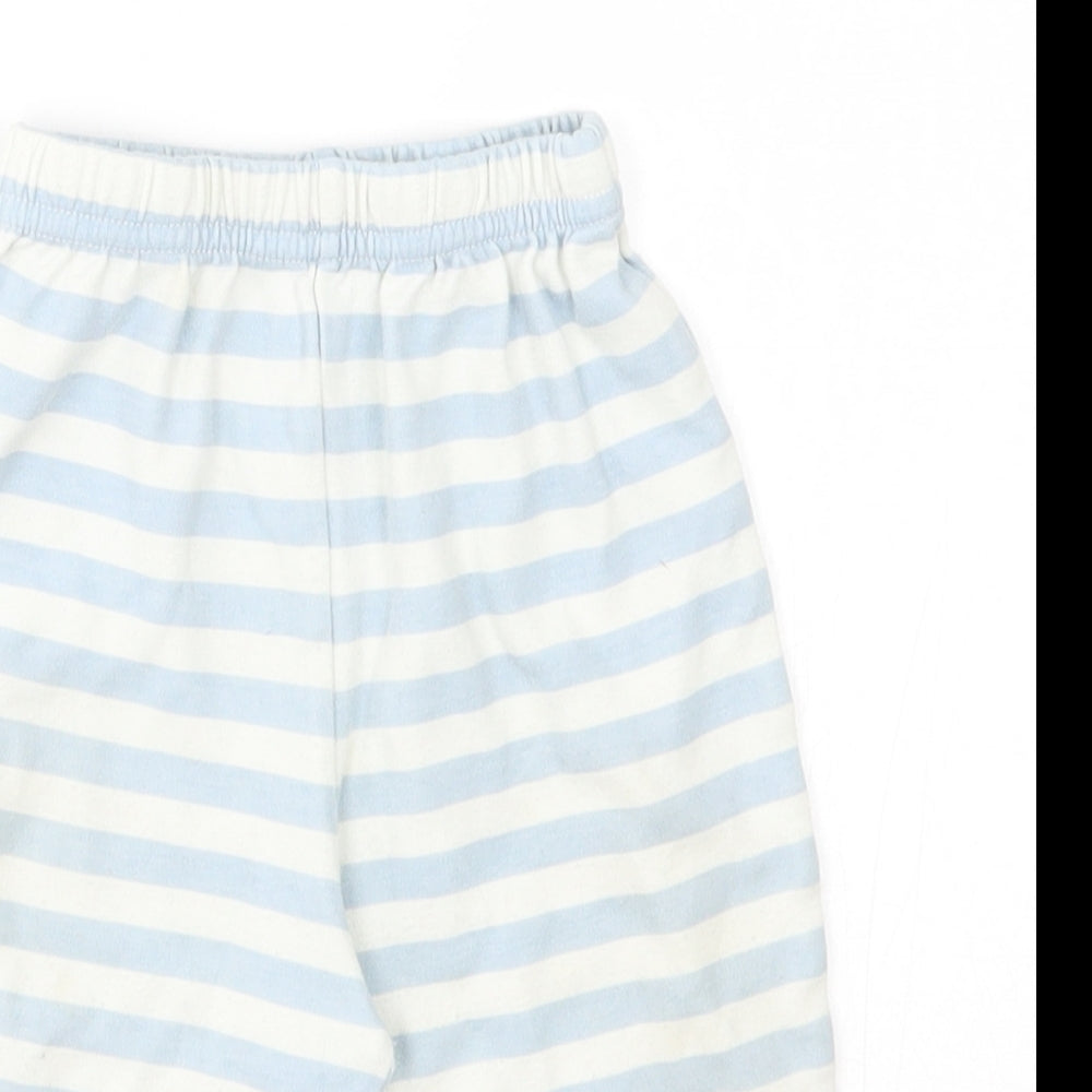 George Baby Blue Striped   Pyjama Pants Size 6-9 Months
