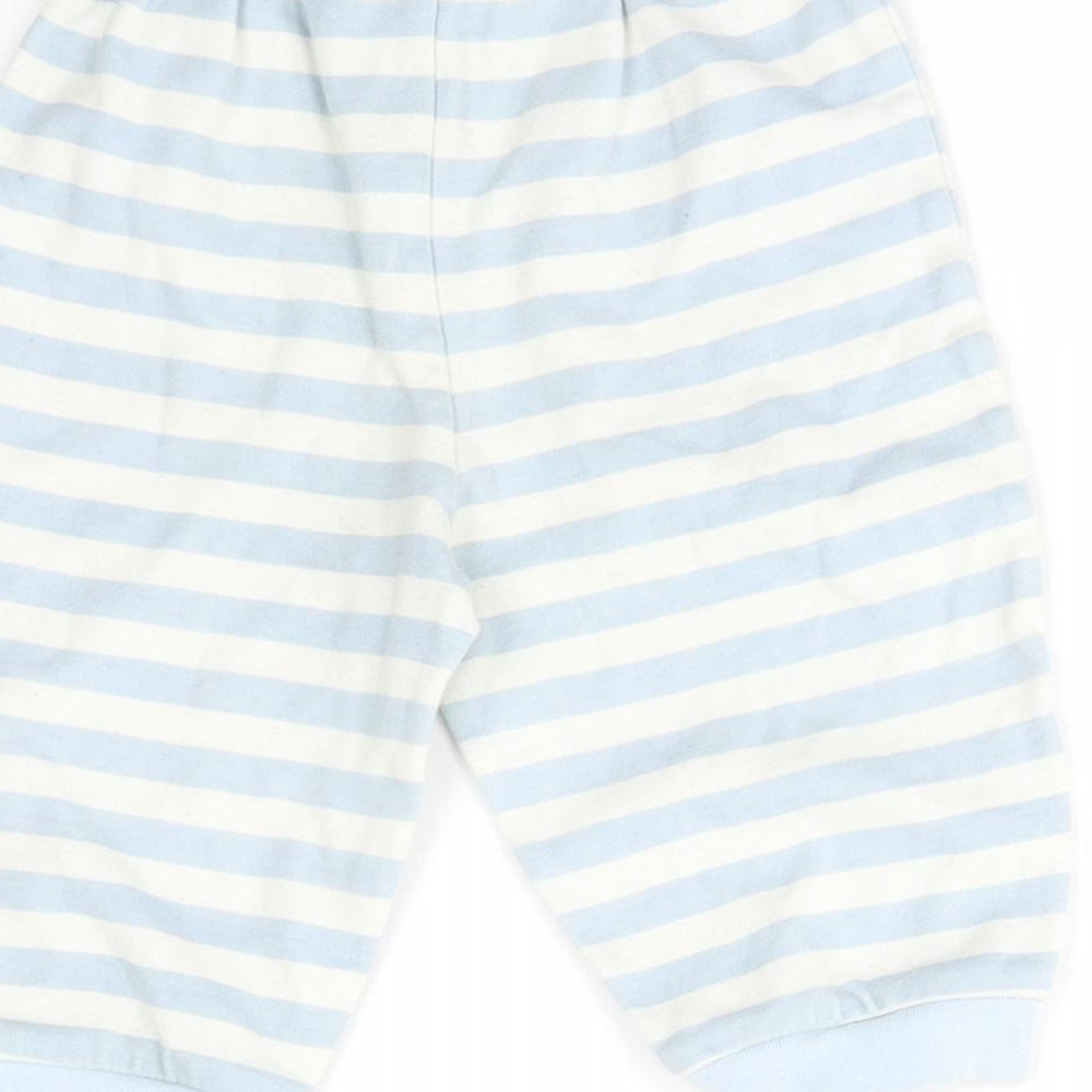 George Baby Blue Striped   Pyjama Pants Size 6-9 Months