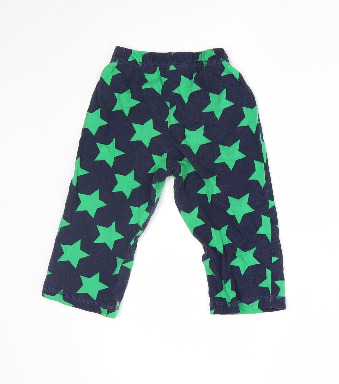 George Baby Black    Pyjama Pants Size 18-24 Months  - star pattern