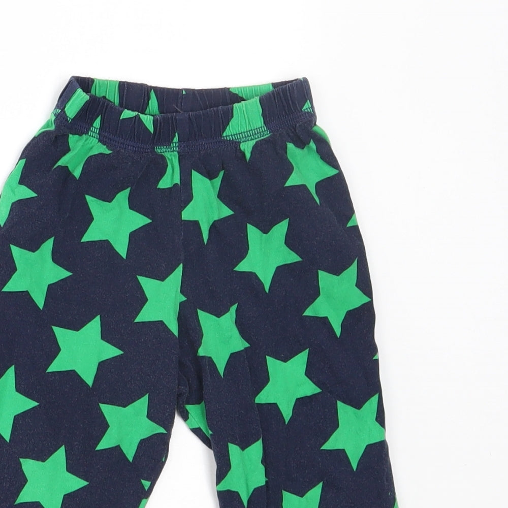 George Baby Black    Pyjama Pants Size 18-24 Months  - star pattern