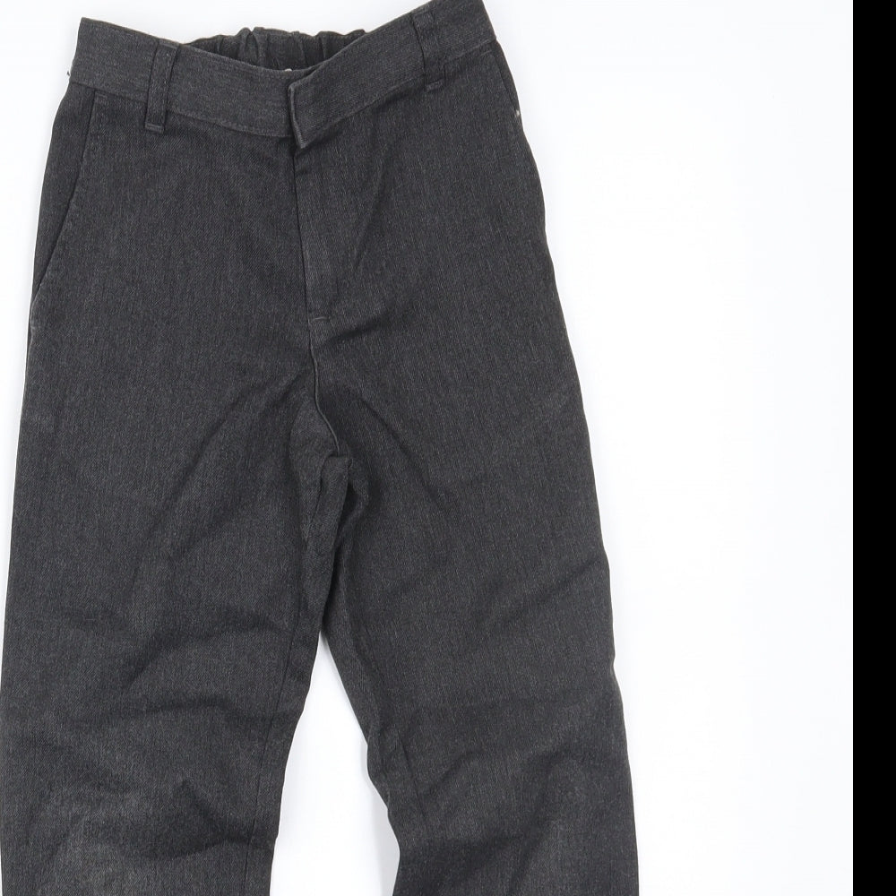 George Boys Grey   Chino Trousers Size 5-6 Years