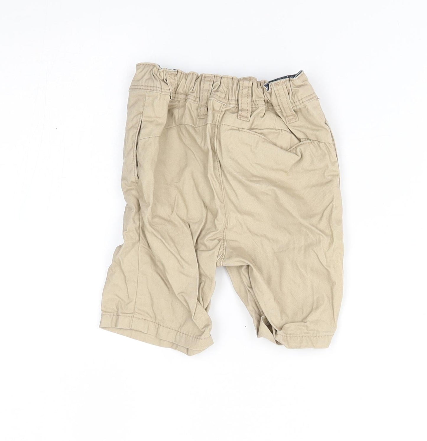 Matalan Baby Beige   Cropped Trousers Size 9-12 Months  - shorts