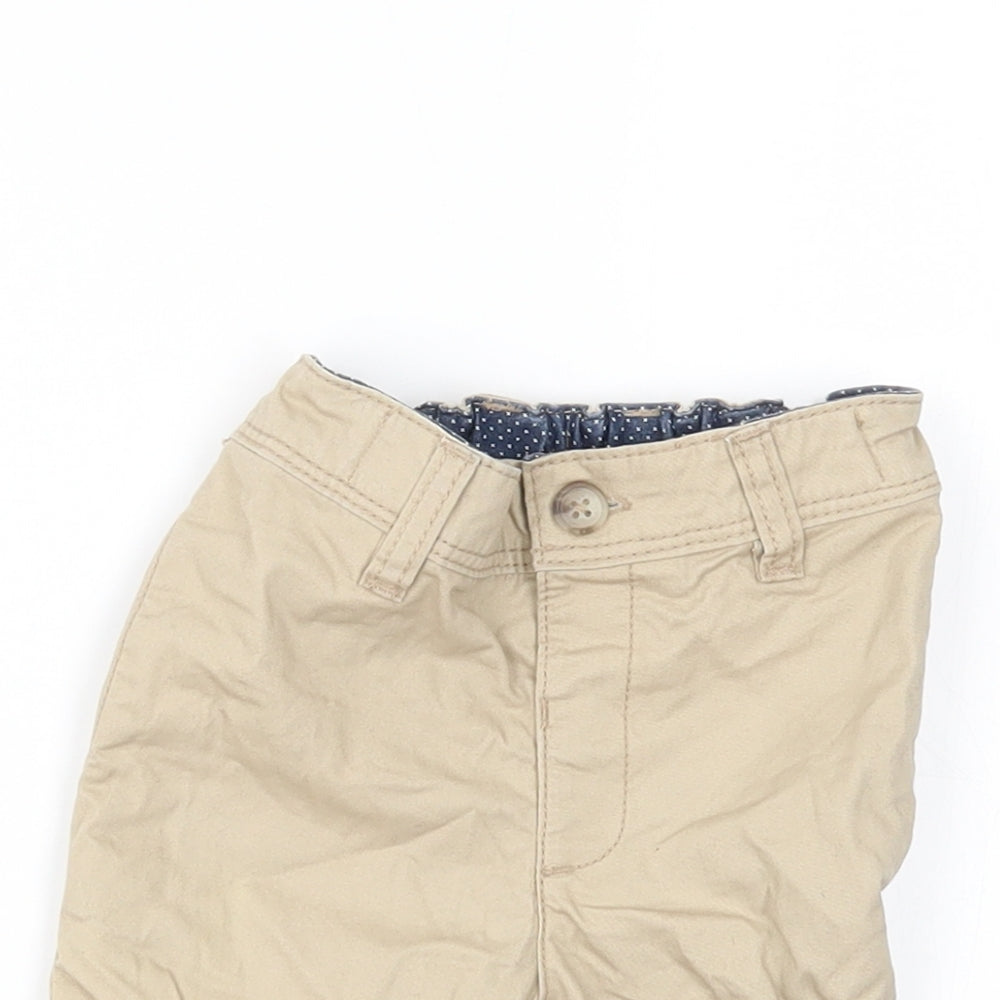 Matalan Baby Beige   Cropped Trousers Size 9-12 Months  - shorts