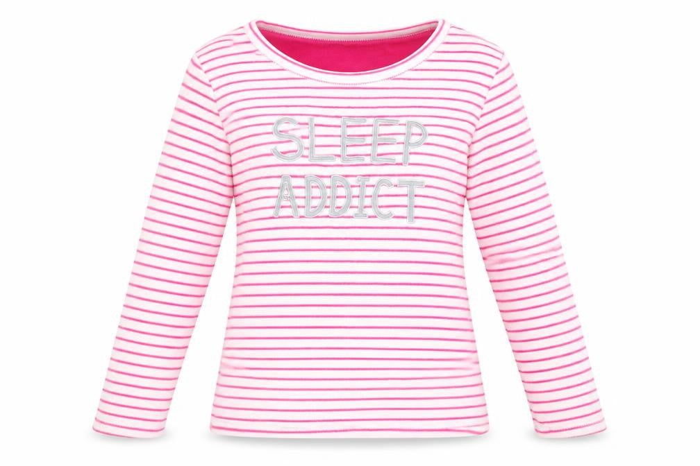 Love to lounge Womens Pink Polka Dot  Top Pyjama Top Size 6
