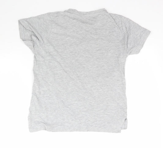 Matalan Boys Grey   Basic T-Shirt Size 11 Years