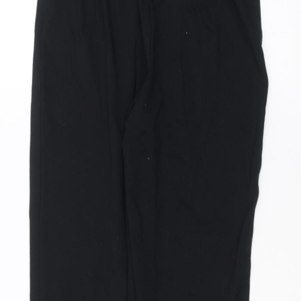 TU Womens Black   Trousers  Size 10 L24 in