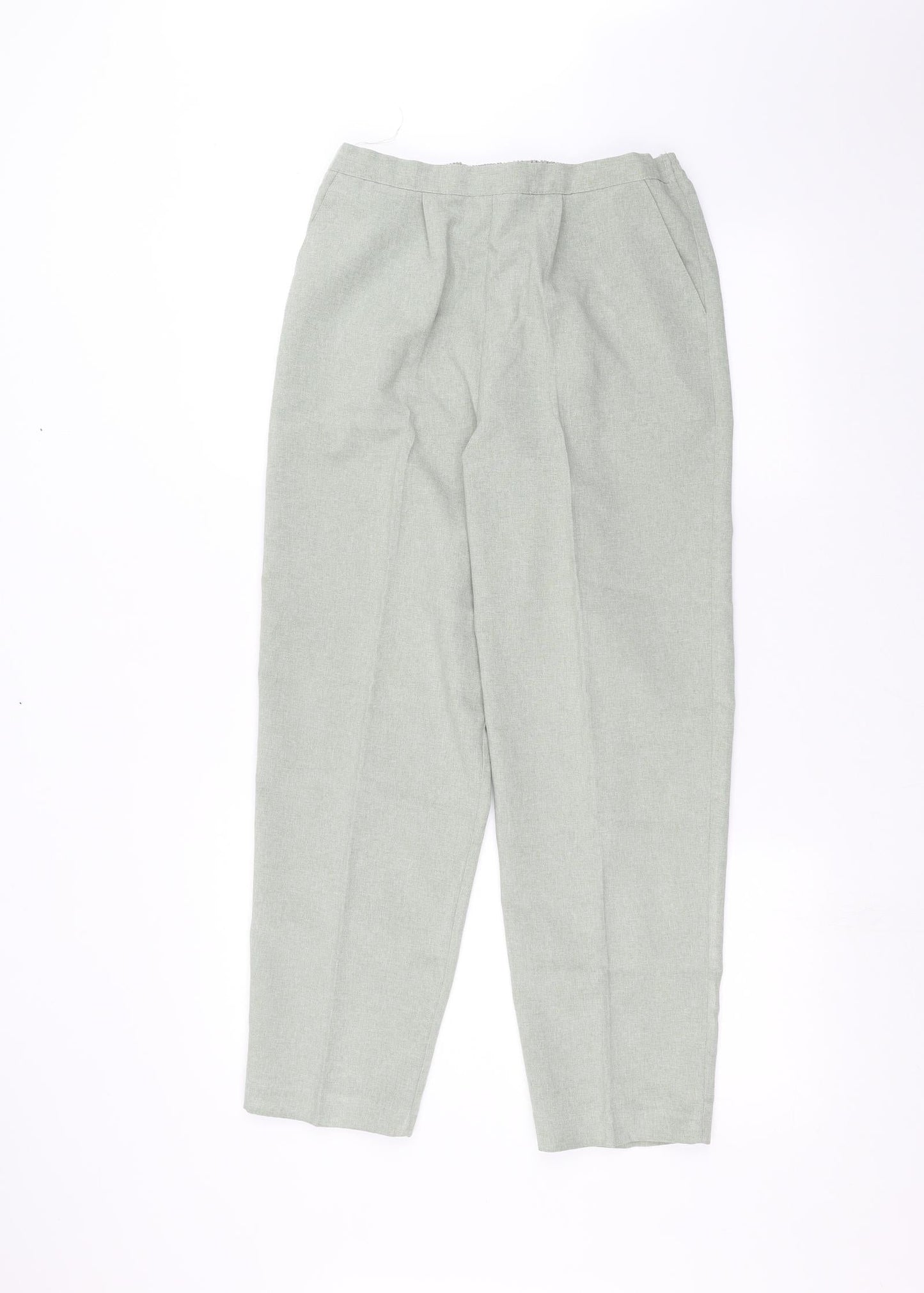 Classics Womens Green   Trousers  Size 14 L27 in