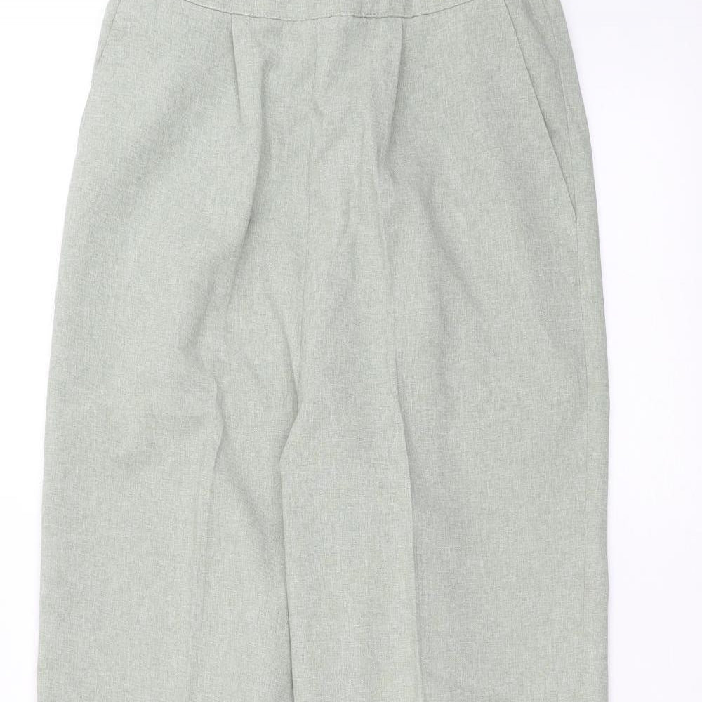 Classics Womens Green   Trousers  Size 14 L27 in