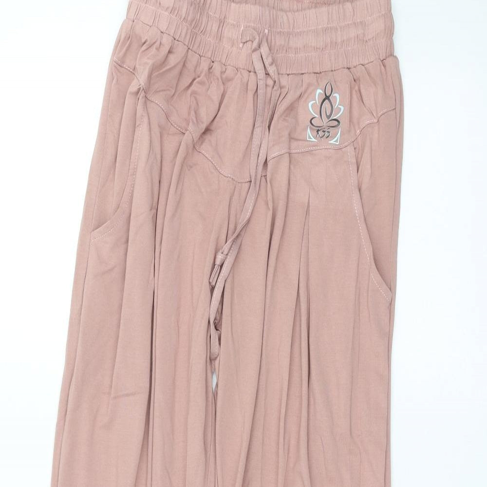 Preworn Womens Pink   Trousers  Size M L23 in