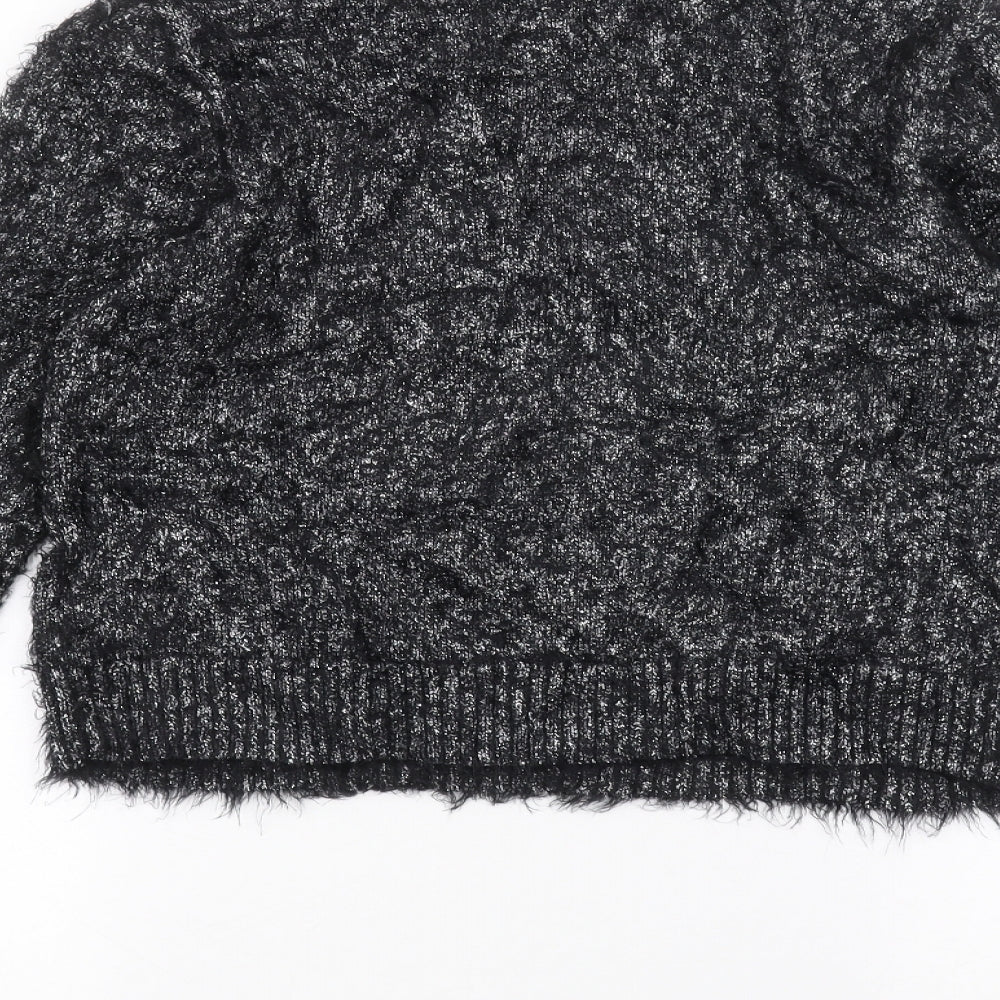 Marks and Spencer Womens Black   Pullover Jumper Size 12