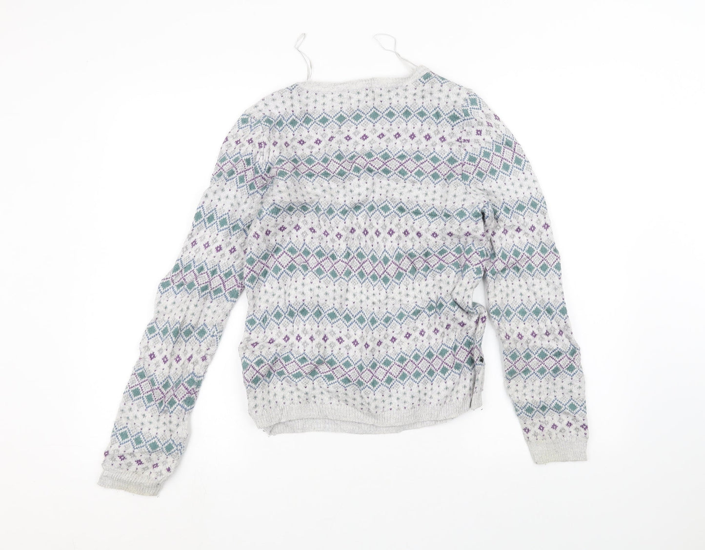 Marks and Spencer Womens Grey   Pullover Jumper Size 8