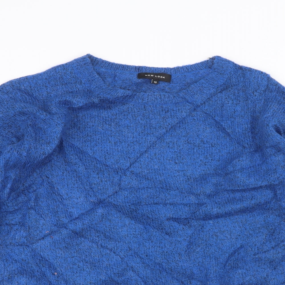 New Look Womens Blue   Pullover Jumper Size 12