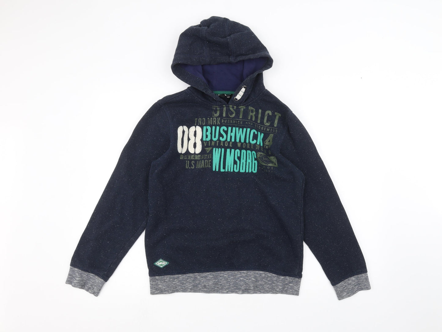 George Girls Blue   Pullover Hoodie Size 12-13 Years